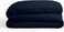 ZONE Multi-Colored Luxury Stripe Duvet Cover - Navy, Queen (220x240)