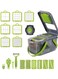 Gear 16-in-1 Vegetable &amp; Fruit Chopper Set   Manual Food Cutter, Slicer, Dicer &amp; Grater with Storage Box &acirc;&euro;&ldquo; Kitchen Accessories