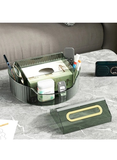 Decorative Napkin and makeup Storage Organizer with Tissue Holder