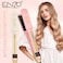 PrecisionWare Enzo EN-2401 Brazilian Hair Straightener, Fast Heat-Up, Adjustable Temperature, Ergonomic Design, Intl Version (Pink)