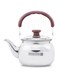 Royalford 2 Liter Stove Top Tea Kettle &ndash; Large Capacity Stainless Steel Stove-top Tea Pot - Tea Coffee Pot Ideal for Home Office &amp; Hotel &ndash; Compact &amp; Stylish Design with Heat Resistant Handle