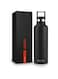 MILTON 750ml Vacuum Insulated Water Bottle, Keeps Drinks 12 hours Hot &amp; 24 hours cold, 18/8 Stainless Steel, Double-Walled Thermos Flask with Inner Copper Coating for Sports, Gym, Haruki - Black