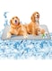 SOMOYA Dogs Self Cooling Mat Pet Chill Cool Pads Blanket Summer Hot Weather Sleeping Kennel Mat,Washable Ice Silk Sleep Mat Pad Non-Toxic Breathable for Large Dogs Cats No Water (Large, Gray)
