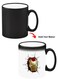 Color Changing Heat Sensitive Ceramic Mug, Image Revealed When HOT Liquid is Added! Iron man