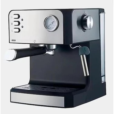 850W Espresso Coffee Machine with 1.6L Water Tank, Steam Wand &amp; Overheat Protection Maker