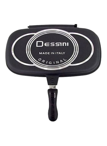 Double Grill Pan Black/Silver