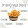 AWAFI MILL Dried Orange Slices - Premium Quality - Bursting with Citrus Flavor - Rich in Vitamin C - Perfect Snack and Culinary Accent (Bottle of 50 gram / 1.7 Oz)