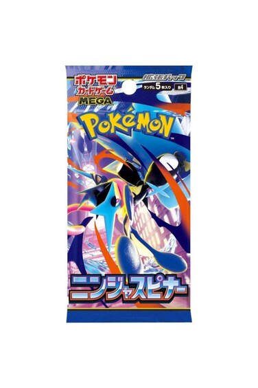 Pok&Atilde;&copy;mon TCG: Ninja Spinner MEGA Expansion Pack (Japanese) (Random 1 Piece)