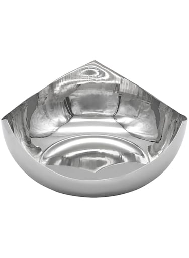 Vague Stainless Steel Bread Basket, Silver 27 cm Size 05-194
