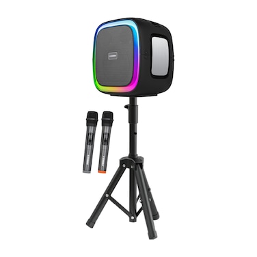 STARGOLD Portable Wireless Waterproof Speaker 100W Power with Dual Microphones &amp; RGB Lights, SG-G2000