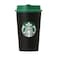 Starbucks Coffee Grounds Tumbler [Black and Green] - 12.5 fl oz (355 ml)