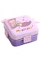 Kids Lunch Box Stainless Steel Insulated &acirc;&euro;&ldquo; Double Decker Leakproof Bento Box with Spoon, Soup Bowl, Dishwasher Safe, for School or Travel&acirc;&euro;&ldquo; Ideal for Children (Mermaid Purple)