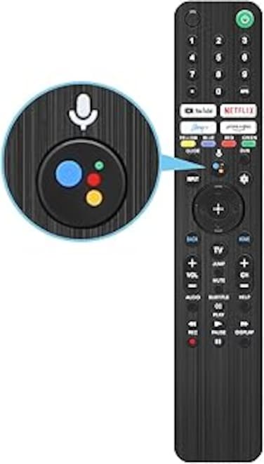 Gvirtue New Universal Remote for All Sony TV Remote, Replacement Compatible for All Sony Smart TV, LED, LCD, HDTV, 3D, 4K UHD TV (6.0 Version)