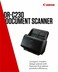 Canon imageFORMULA Office Document Scanner, RGB LED, 600 dpi, Hi-Speed USB 2.0