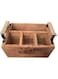 Acewood wooden handmade Cutlery Holder/Table Top wooden Spoon holder (8x6x4) Inches