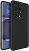 Muzz Case for Huawei P50, Camera Protection Ultra Slim Soft TPU Silicone Matte Shockproof Bumper Cover for Huawei P50 6.5" - Black