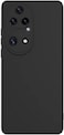 Muzz Case for Huawei P50, Camera Protection Ultra Slim Soft TPU Silicone Matte Shockproof Bumper Cover for Huawei P50 6.5" - Black
