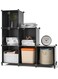 Closet Organizer,6 Cubes Storage Shelf,Portable Closet Organizer System,Closet Organizers And Storage Shelves,Bookcase Bookshelf For Bedroom,Wardrobe,Black
