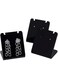 FINGERINSPIRE 24 Pcs Acrylic Leaning Earring Stands Holder Jewelry Show Display Rack Stand Organizer Holder(35x34x27mm), Black,