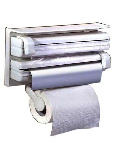 Dubai Gallery Triple Tissue Paper Dispenser White AMZ-N23827748A