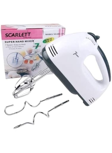 Dubai Gallery Super Hand Mixer 180W 180 W He -133 White/Grey