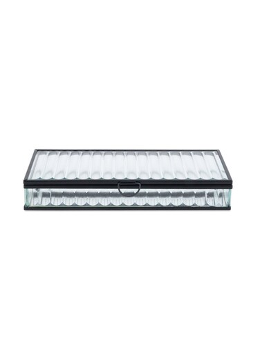 Home Kristel Glass Storage Box 20x10x3cm - Transparent