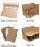 CRAFT MAGIC 5-Pack A4 Corrugated Cardboard Sheets &ndash; Kraft Paper Mailer Inserts for Shipping, Packing, Arts, Crafts and DIY Projects