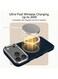 Mobcos iPhone 17 Pro Max Chex Plain Blue Aramid Fiber Case, 1500D Fusion Weave, Ultra Slim Lightweight Magnetic Cover, MagSafe Compatible