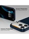 Mobcos iPhone 17 Pro Max Chex Plain Blue Aramid Fiber Case, 1500D Fusion Weave, Ultra Slim Lightweight Magnetic Cover, MagSafe Compatible