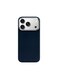 Mobcos iPhone 17 Pro Max Chex Plain Blue Aramid Fiber Case, 1500D Fusion Weave, Ultra Slim Lightweight Magnetic Cover, MagSafe Compatible