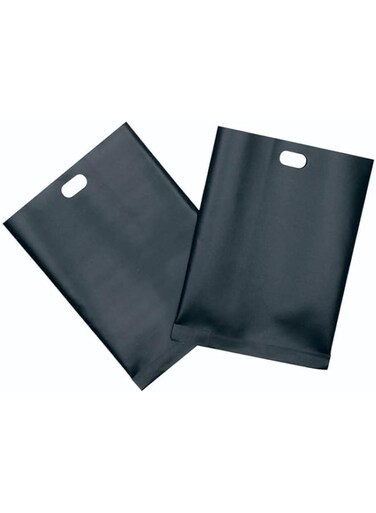 KITCHENCRAFT Non-Stick Reusable Toaster Bags, Pack of Two, Sleeved