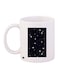 Stars Printed Coffee Mug White/Black