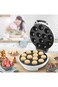 Pop Cake Maker 12 Slot&ndash; Electric Non-Stick Donut Machine with Cool Touch &amp; Indicator Lights