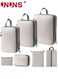 Packing Cube Set,7Pcs Compression Cubes For Suitcases,Lightweight Bags Organizer Luggage,Beige