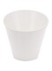 Verona Melamine Velocity Slanted Bowl - 11 Cm - White