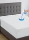 Waterproof Mattress Protector &acirc;&euro;&ldquo; Cotton Blend, White, 120x200x30 cm, Deep Pocket Fitted Cover