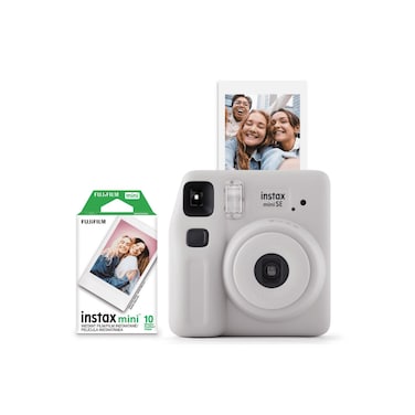 FujiFilm Camera Instax Mini SE + Film Bundle 10-pcs sheet Pack Inside