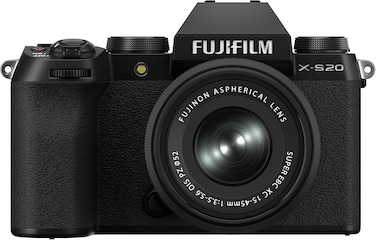 Fujifilm X-S20 Mirrorless Camera With 15-45mm Lens (Black)
