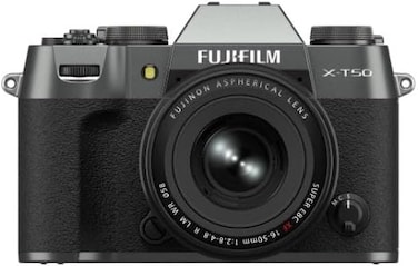 Fujifilm X-T50 Charcoal Silver + XF16-50mm Lens Kit