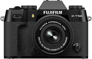 فوجي فيلم X-T50 XC15-45mmF3.5-5.6 OIS PZ أسود