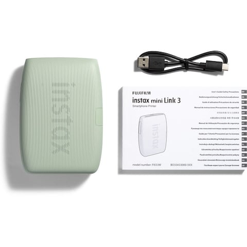 Fujifilm Instax Mini Link 3 Sage Green Instant Photo Printer