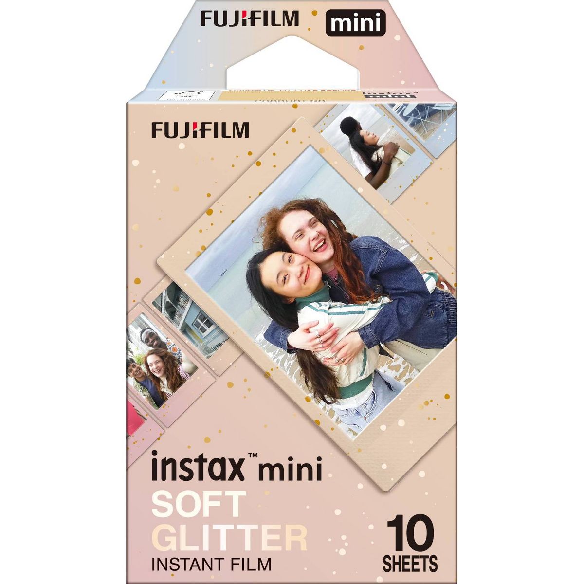 فوجي فيلم Fujifilm Instax Mini Soft Glitter Instant Film 10 Sheets