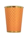 Peacock Supplies Prickly Pear Moroccan Party Cups 10-Pieces, Amber