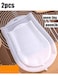 2 Pcs Silicone Dough Kneading Bag, Large Flour Mixing Bag , Reusable Non-Stick Kneading Bag for Bread Pastry Pizza, Multifunctional Dough Bag for Restaurant Kitchen and Home Baking, 10&Atilde;&mdash;14 inch&iuml;&frac14;&OElig; 8&Atilde;&mdash;12inch