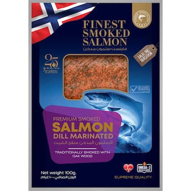 Caviar Classic Atlantic Smoked Salmon Dill Marinated 100g