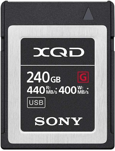 Sony Professional XQD G Series 240GB Memory Card (QD-G240F)