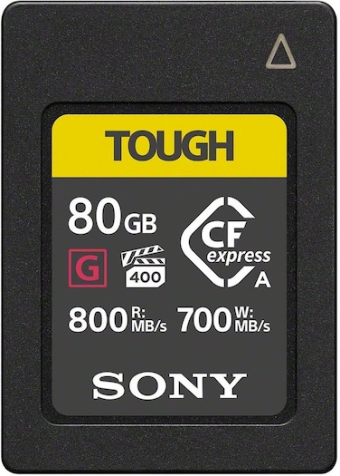 Sony CFexpress Type A Card 80GB Tough, W126824334 (Tough)