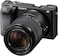 Sony Alpha A6400 Mirrorless Camera With 18-135mm Lens Kit, 24.2 Mega Pixel Compact Aps-C Interchangeable Lens Digital Camera With Real-Time Eye Auto Focus, 4K Video &amp; Flip Up Touchscreen, Ilce-6400M