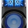 Sony MHC V43D High Power Bluetooth Party Speaker with wide angled party sound and multicolour lighting, Black, MHCV43D.CEK