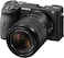 Sony Alpha 6600 Mirrorless APS C Camera With 18 135 mm Zoom Lens And 0.02 sec. Fast AF, Real Time Eye AF For Human And Animal, 5 Axis In Body Optical Image Stabilisation, 4K HDR HLG, Black, ILCE-6600M